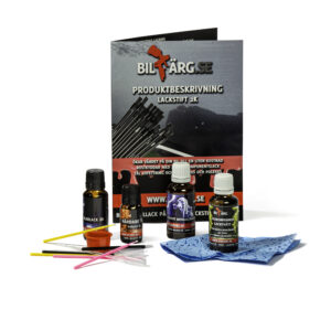 Lackstift kit 2-komponent för bilreparation – Laga repor och små lackskador på alla bilmärken