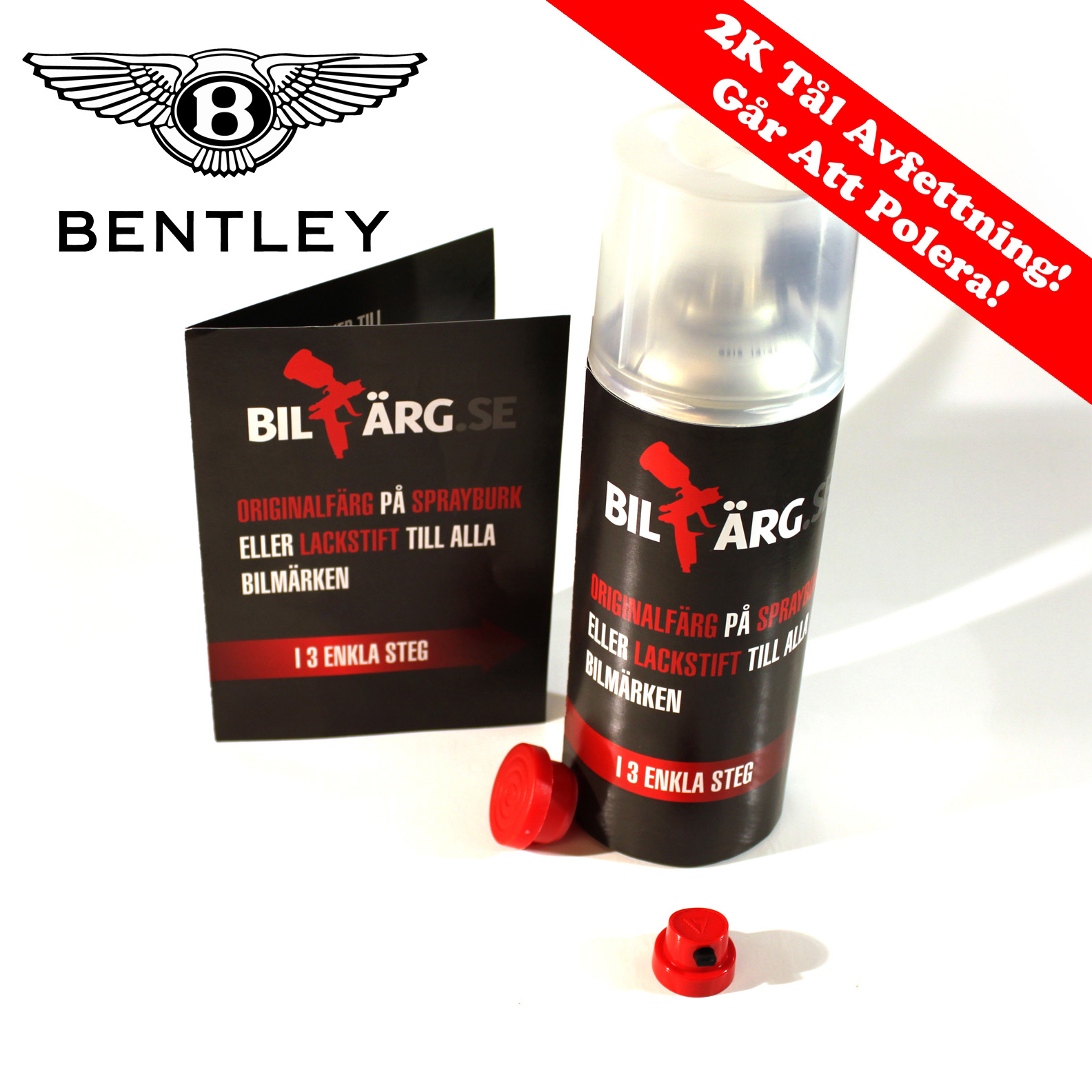 Bentley touch-up maling / spraymaling